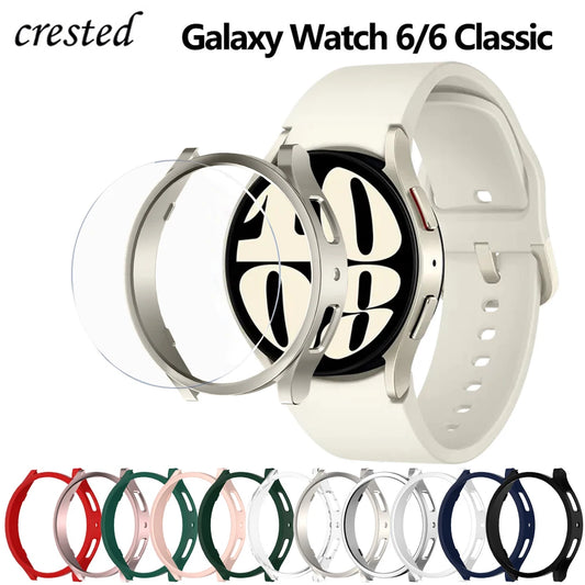 Glass Case for Samsung Galaxy Watch 6
