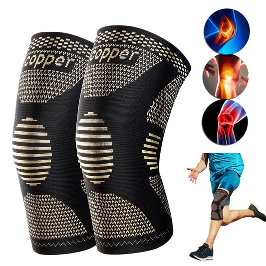 Copper Knee Compression Sleeves