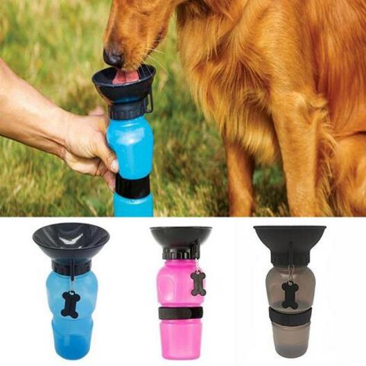 Portable Water Bottle Drinker For Pet Dogs.